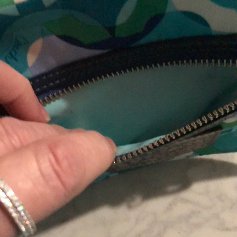 Coach blue and green multi color Bag - Picture 7 of 7